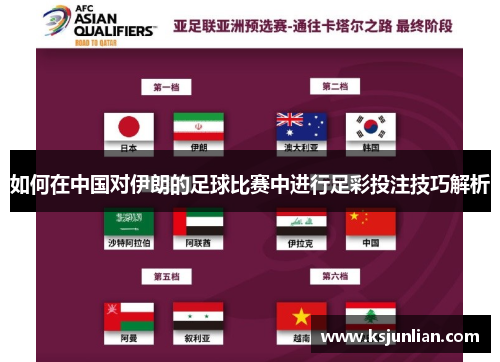如何在中国对伊朗的足球比赛中进行足彩投注技巧解析